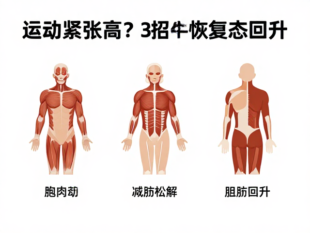 运动康复中肌肉紧张度高?3招助状态回升,科学恢复不反弹