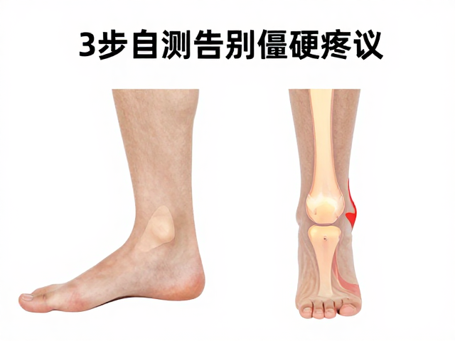 踝关节活动度怎么测?3步自测关节养护,告别僵硬疼痛