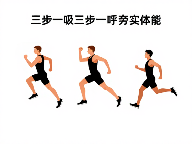 有氧训练缺乏连续性?试试三步一吸三步一呼夯实体能