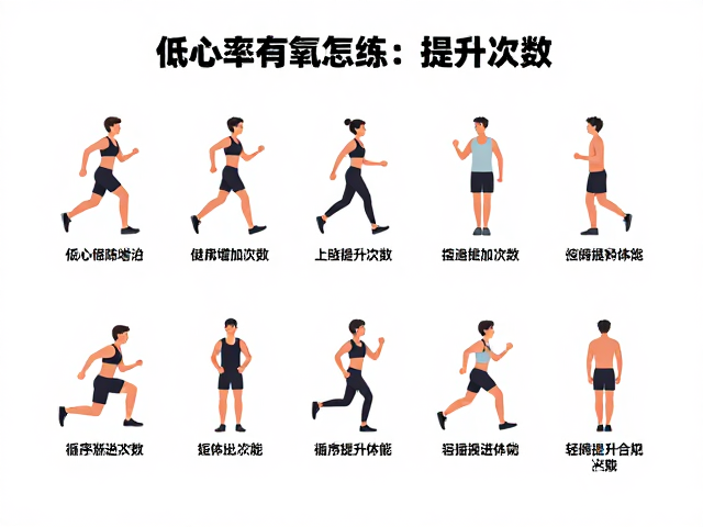 低心率有氧怎么练?循序渐进增加次数,轻松提升体能