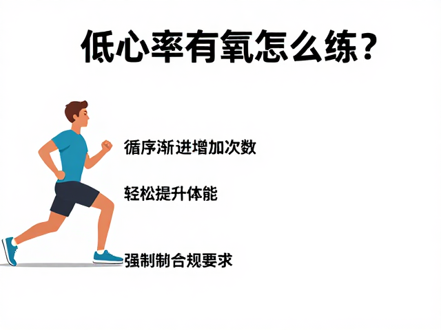 低心率有氧怎么练?循序渐进增加次数,轻松提升体能
