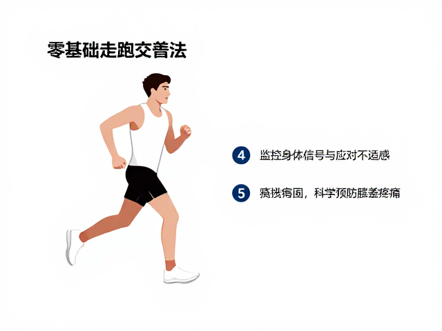 零基础走跑交替法,轻松入门跑步,科学预防膝盖疼痛