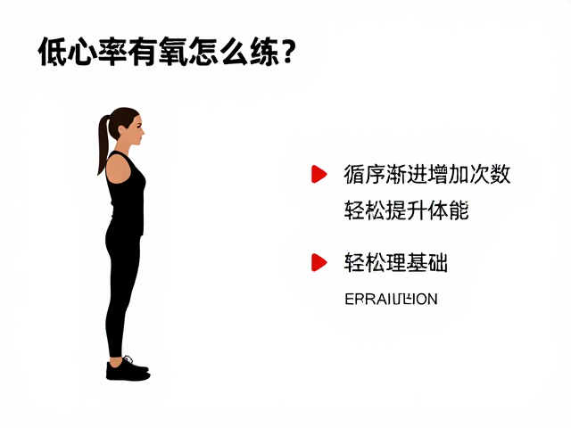 低心率有氧怎么练？循序渐进增加次数，轻松提升体能