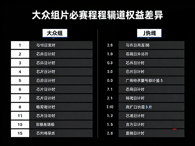 大众组选手必看,芯片计时与赛程分级全解析,助你精准备战