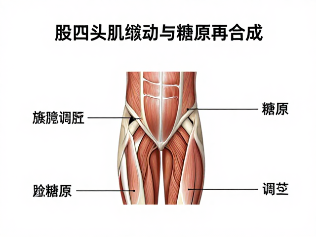 长跑股四头肌缓冲与糖原再合成,科学训练提升耐力