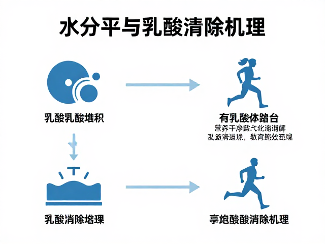 长跑后乳酸堆积?揭秘水分平衡与乳酸清除机理,助你快速恢复