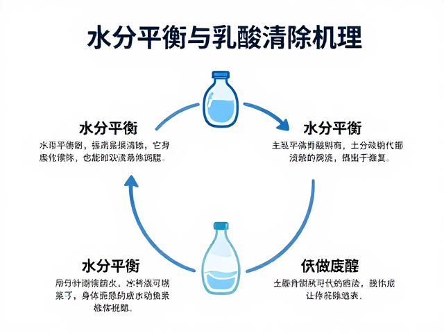 长跑后乳酸堆积?揭秘水分平衡与乳酸清除机理,助你快速恢复