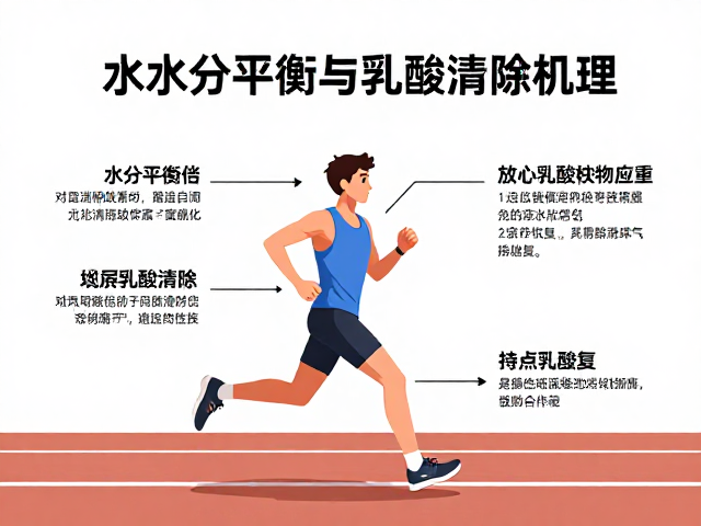 长跑后乳酸堆积?揭秘水分平衡与乳酸清除机理,助你快速恢复