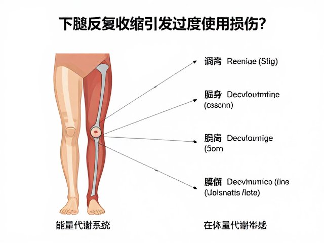 下肢反复收缩引发过度使用损伤?解析体能代谢与康复策略