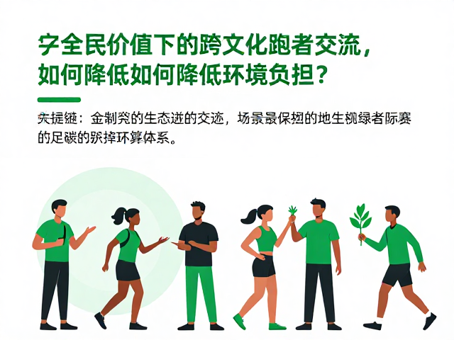 全民价值下的跨文化跑者交流，如何降低环境负担？