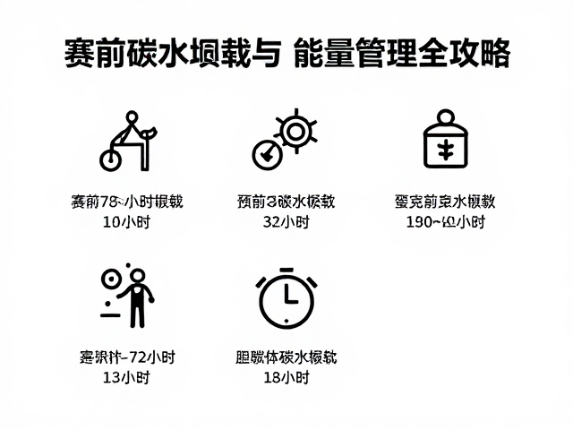 海拔赛事长距补给,赛前碳水加载与能量管理全攻略