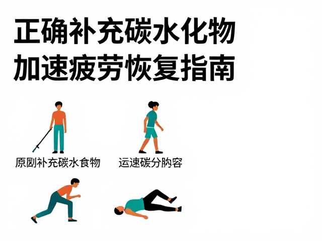 运动后酸痛恢复慢?正确补充碳水化合物加速疲劳恢复指南