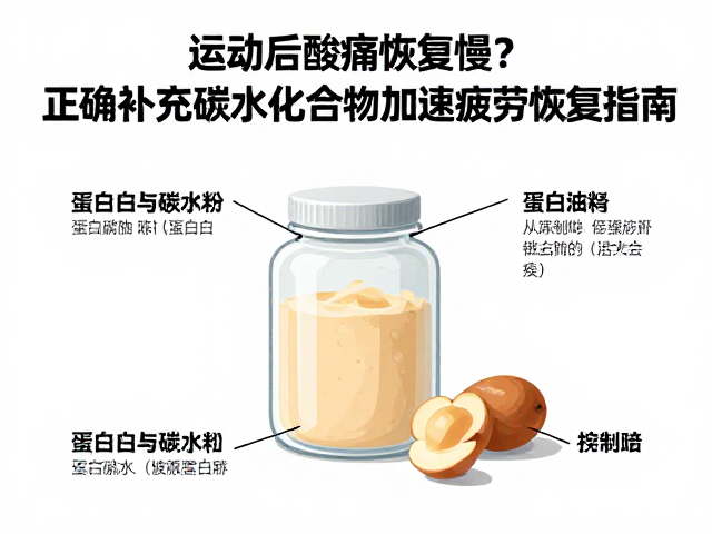 运动后酸痛恢复慢?正确补充碳水化合物加速疲劳恢复指南
