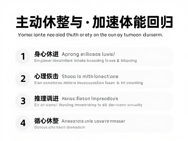 马拉松赛后恢复区,主动恢复与身心休整指南,加速体能回归