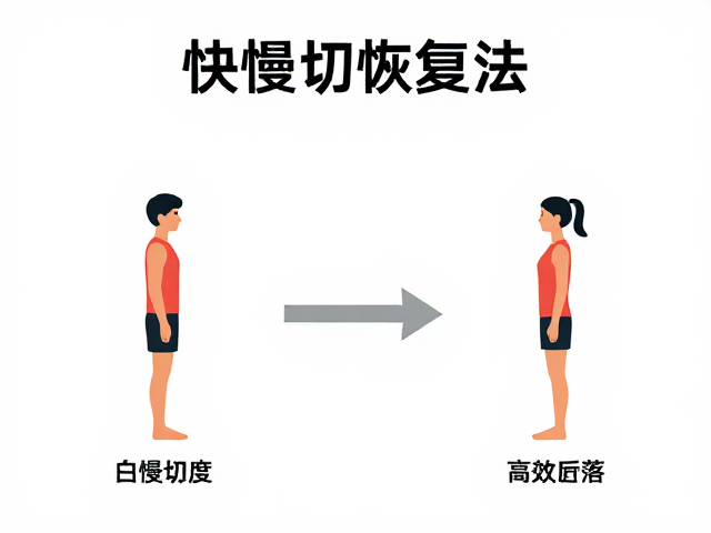 快慢切换恢复法，周减强度助心率回落，高效恢复不受伤