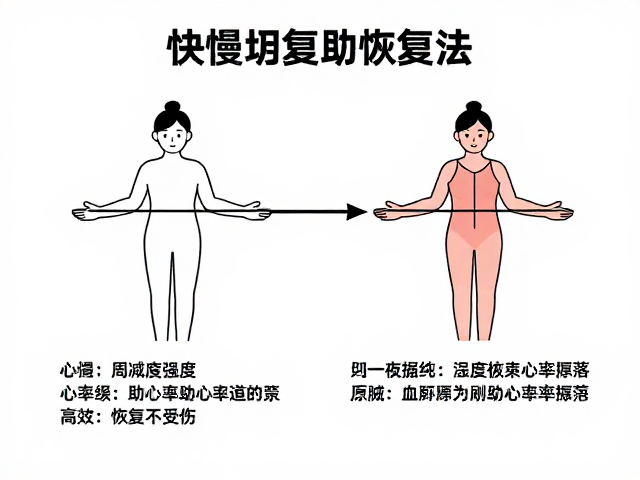 快慢切换恢复法，周减强度助心率回落，高效恢复不受伤