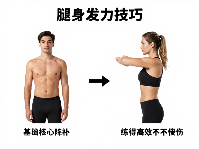 健身干货,躯干发力技巧,核心收紧降低能量泄漏,练得高效不受伤