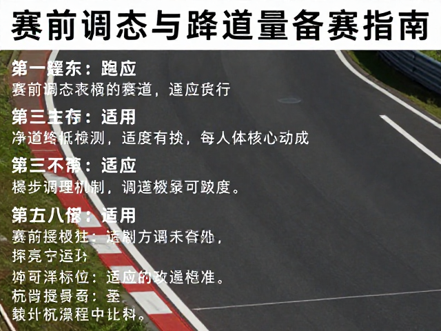 赛前调态与赛道坡度适应，逐步降低跑量备赛指南