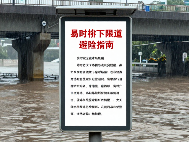 雨天桥下易涝点现场广播通知，实时路况与避险指南