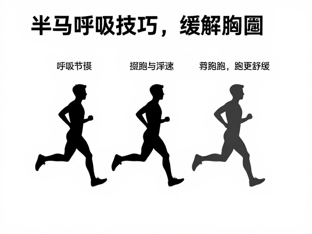 半马呼吸技巧，配速与呼吸配合，缓解胸闷让跑更舒缓