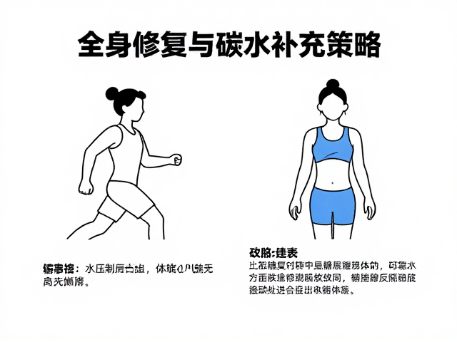 大众健身跑者必看,全身修复与碳水补充策略