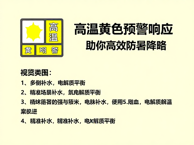 高温黄色预警响应,配速降温策略助你高效防暑降温