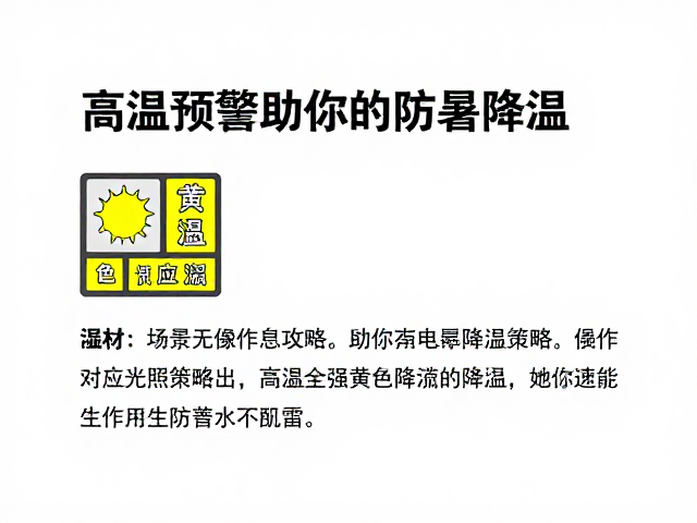 高温黄色预警响应,配速降温策略助你高效防暑降温