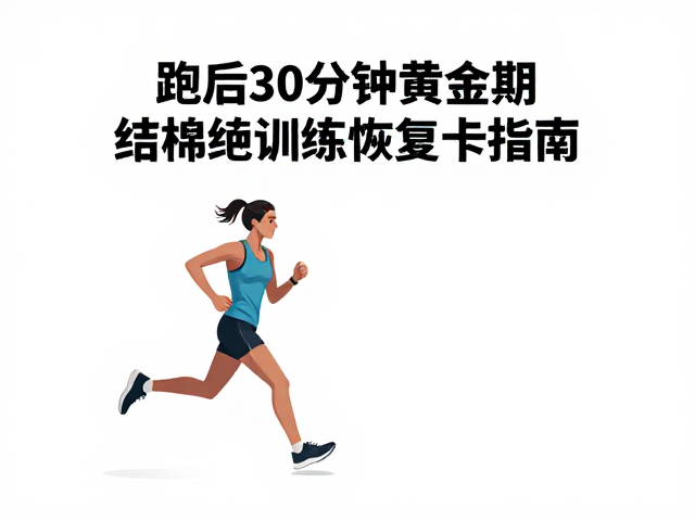 跑后30分钟黄金期，结缔组织养护与长跑训练恢复卡指南