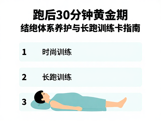 跑后30分钟黄金期,结缔组织养护与长跑训练恢复卡指南