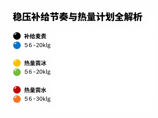 高原跑步攻略,稳压补给节奏与热量计划全解析