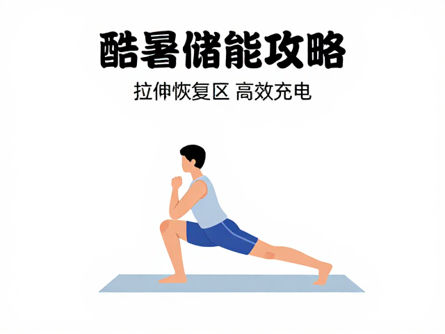 酷暑储能攻略,避开正午时段,拉伸恢复区高效充电