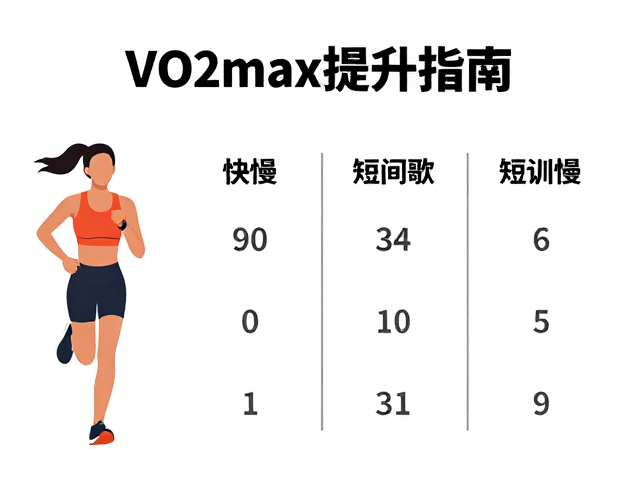 VO2max提升指南,快慢切换与短间歇训练的高效组合法