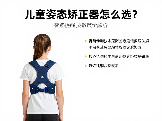儿童姿态矫正器怎么选？姿态传感监测与智能提醒灵敏度全解析