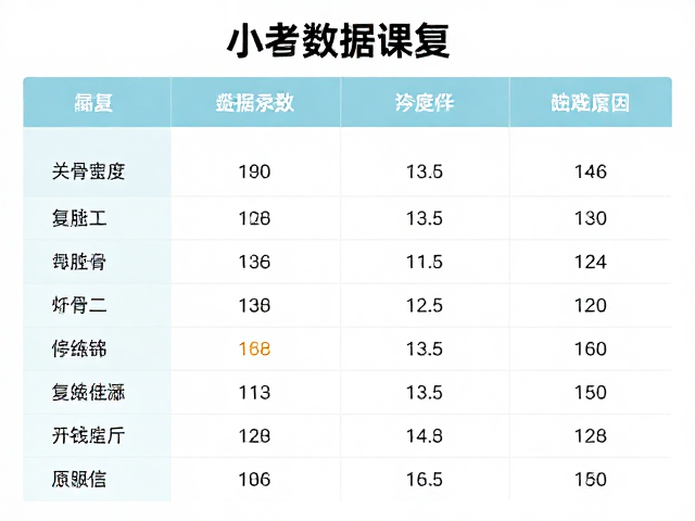 长期数据管理对远期预后的价值