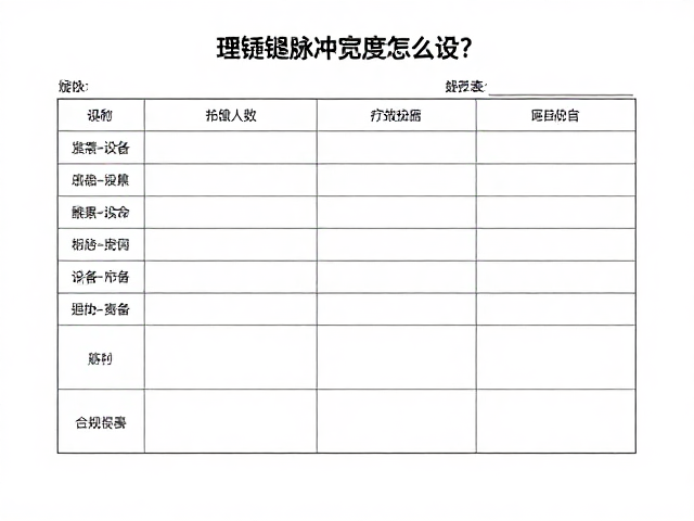 建立设备维护记录对疗效的保障作用
