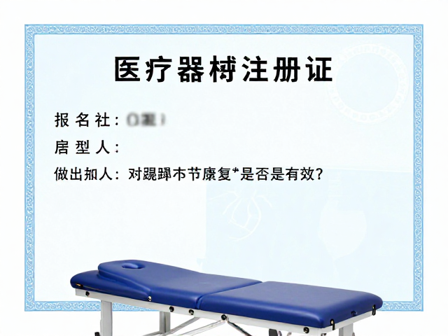 注册证类型与踝关节康复场景的匹配性分析