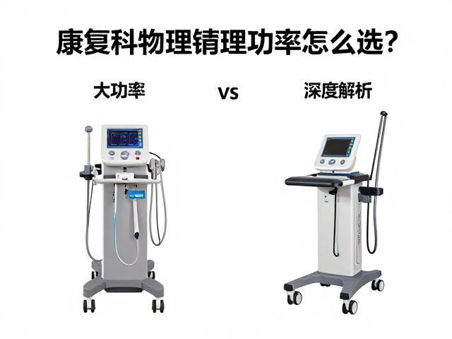 康复科物理治疗设备功率怎么选？大功率vs小功率深度解析