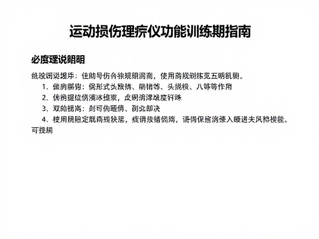 设备参数设置与操作规范