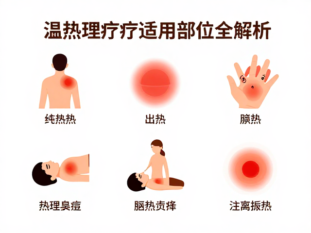 针灸理疗配件推荐，温热理疗适用部位全解析