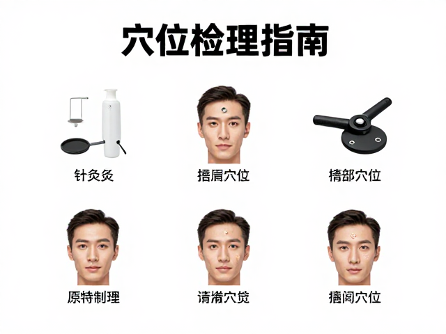 面部穴位检测与针灸理疗配件搭配指南，精准调理健康