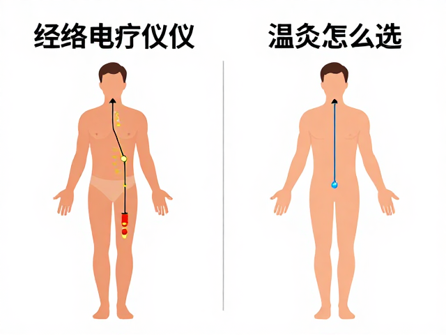 经络电疗仪与温灸仪怎么选？人体工学设计助你精准养生