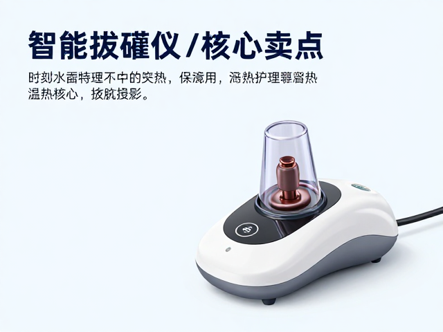 智能拔罐仪线上销量受功能影响明显，温热护理成核心卖点