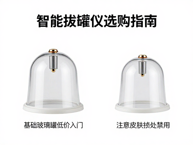 智能拔罐仪选购指南，基础玻璃罐低价入门，注意皮肤破损处禁用