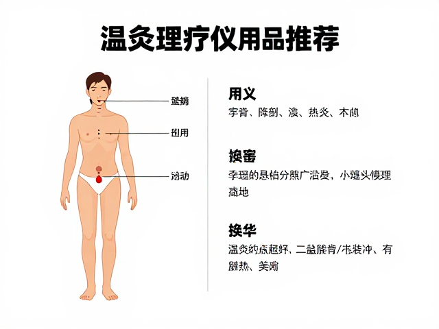 温灸理疗仪悬灸法，全身适用部位详解与居家保健指南