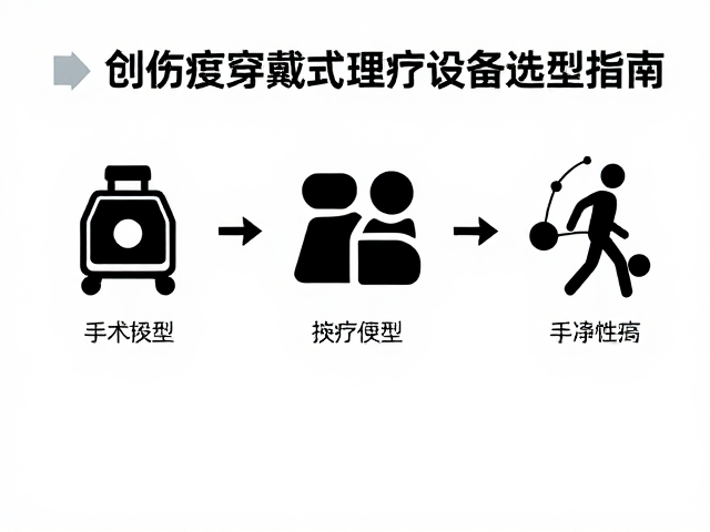 穿戴式理疗设备的选型逻辑与技术特征