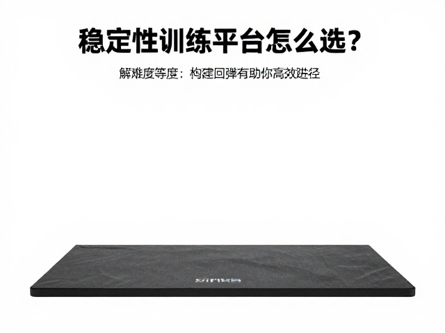 稳定性训练平台怎么选？考量难度等级与回弹性能助你高效进阶
