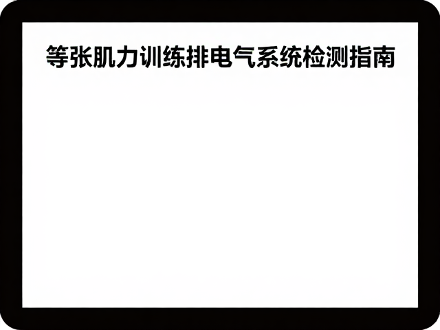 核心肌群训练器维护与选购