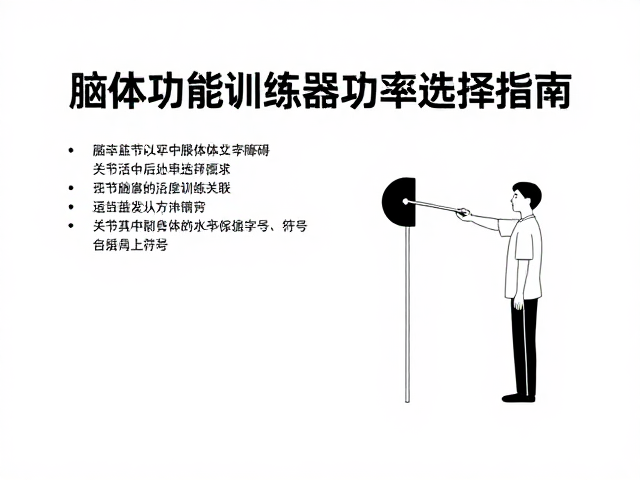 脑卒中后肢体功能障碍，关节活动度训练器功率选择指南