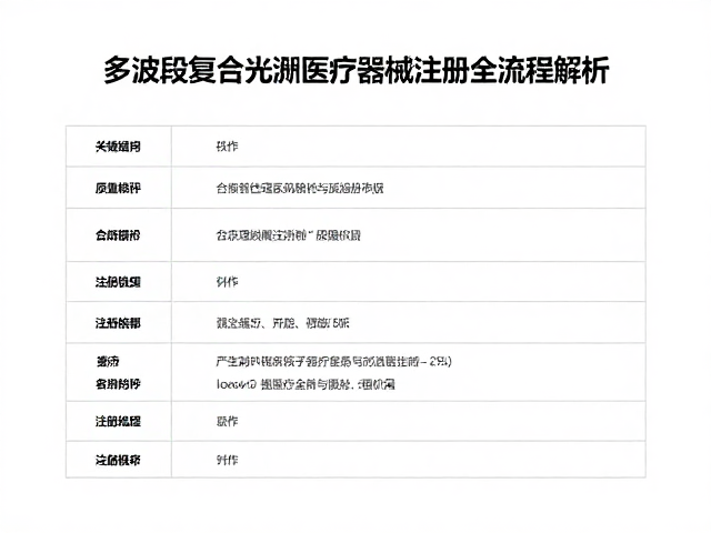质量管理体系核查与注册申报