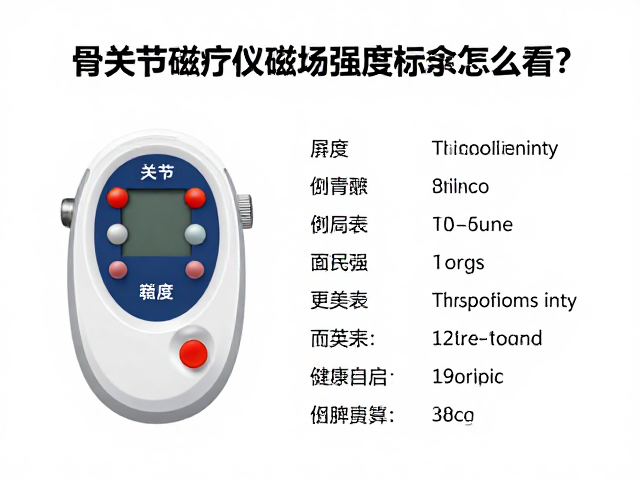 骨关节磁疗仪磁场强度标识怎么看？家庭理疗选购指南